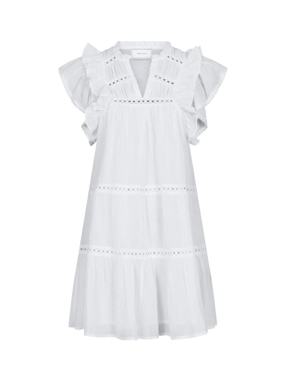 Jamma s voile dress - White