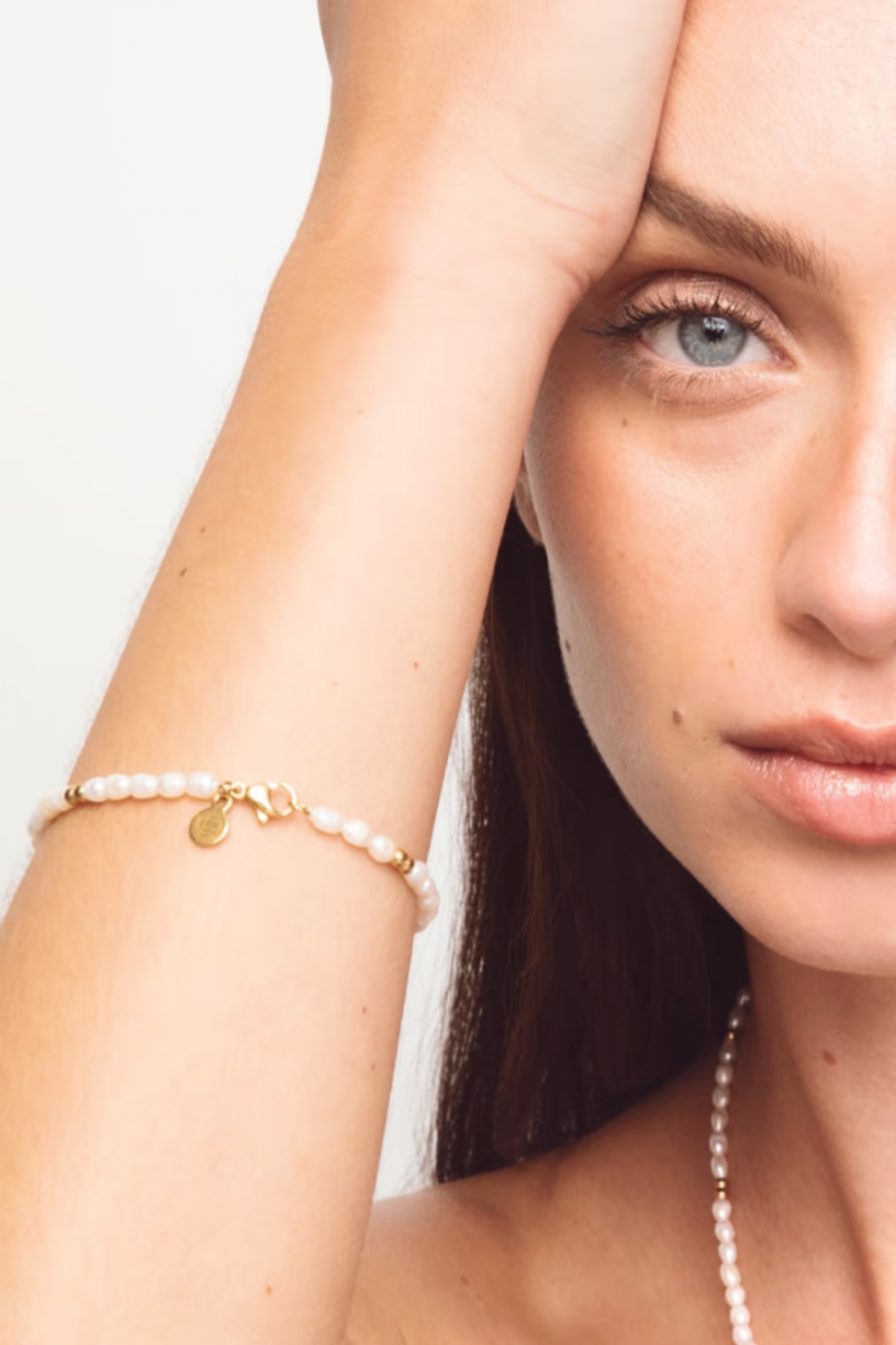 The Pearl bracelet - Gold