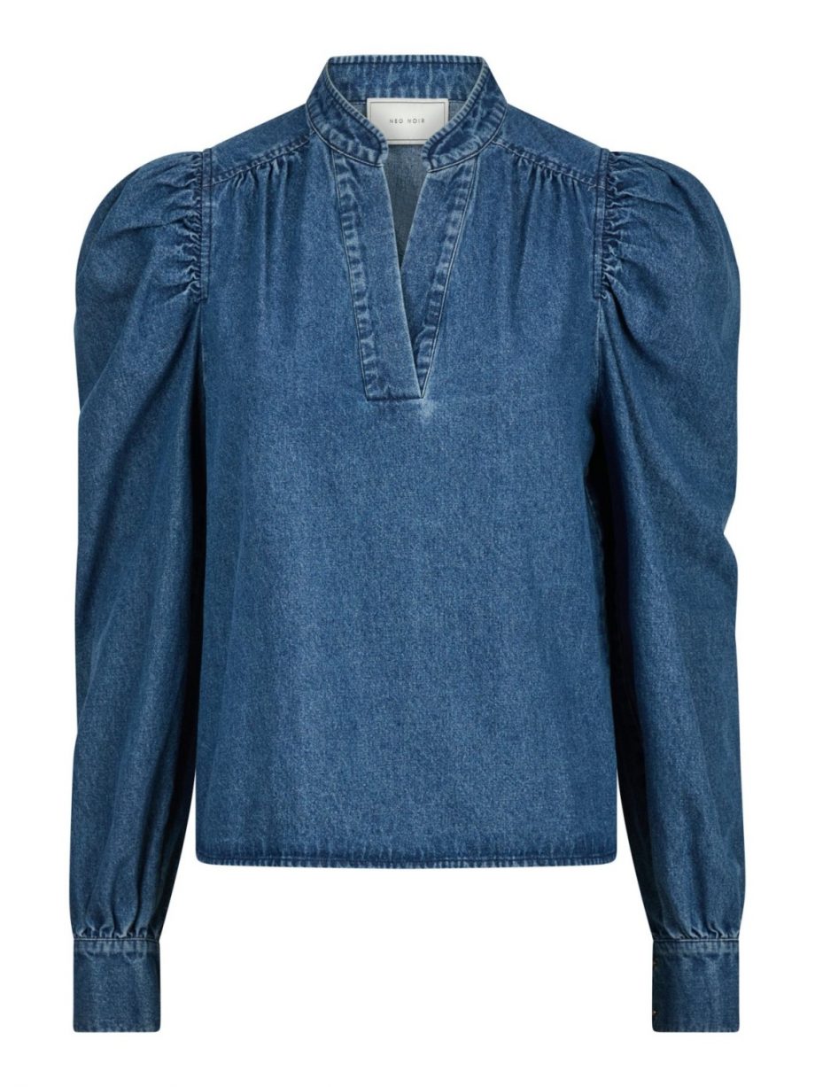 Rosslyn denim blouse - Blue