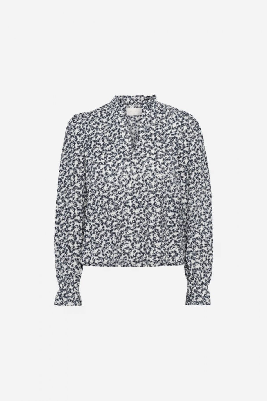 Jenny blouse - Navy rosehip print